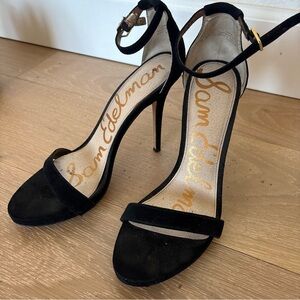 Sam Edelman Black Heeled Sandals
